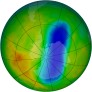 Antarctic Ozone 2012-10-31